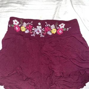 Floral shorts